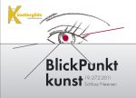 Einladung Blickpunkt Kunst 2011