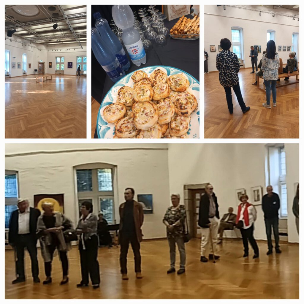Vernissage der Ausstellung Schatten